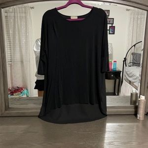 Black long top